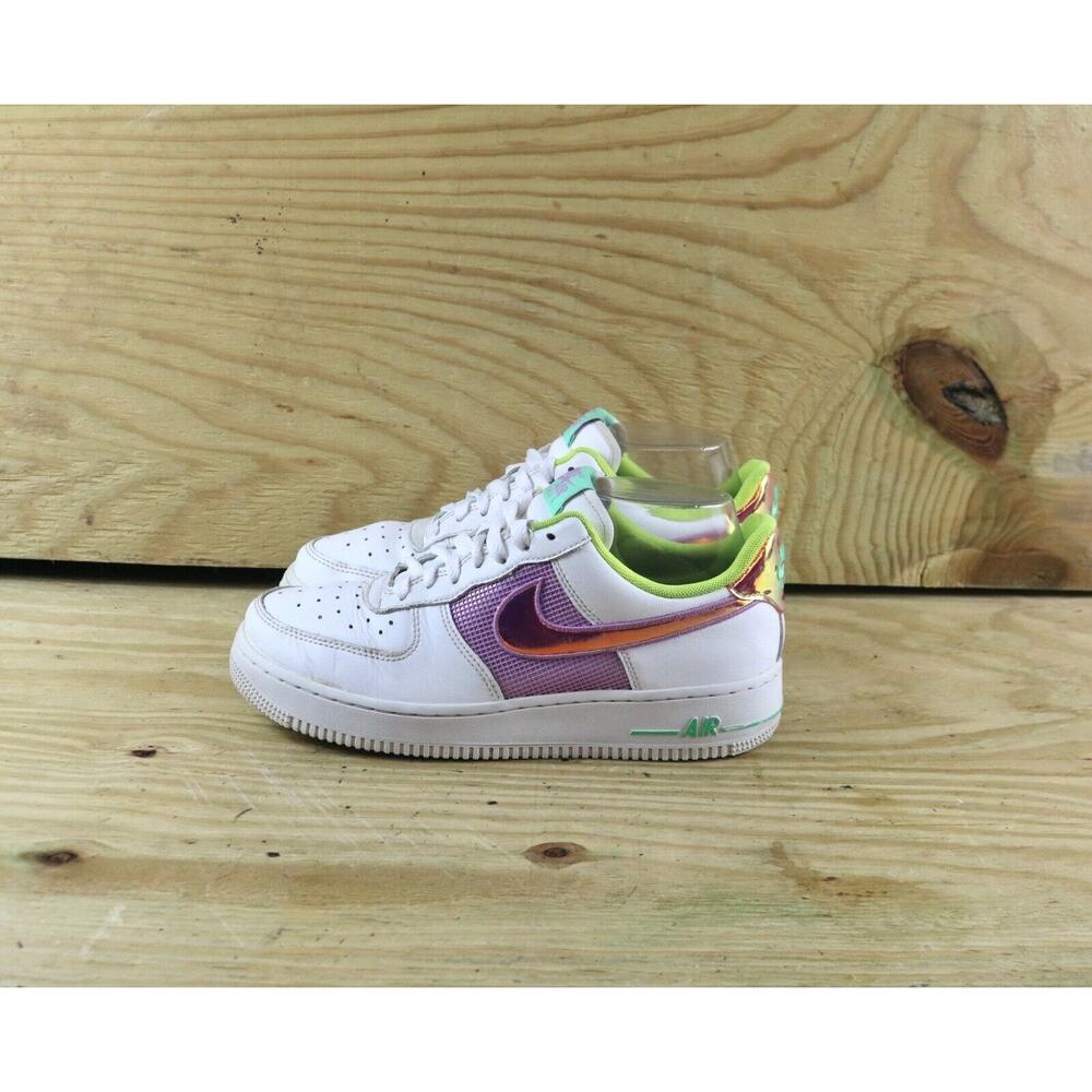 Nike Sneakers Womens Sz 8 Low Easter Pastel Multi CW5592-100 Athletic